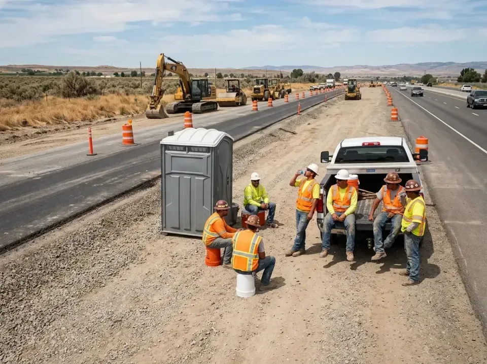highway-road-construction-crew-007 — frequently asked questions, Porta Potty and Restroom Rentals in Mount Gilead, OH